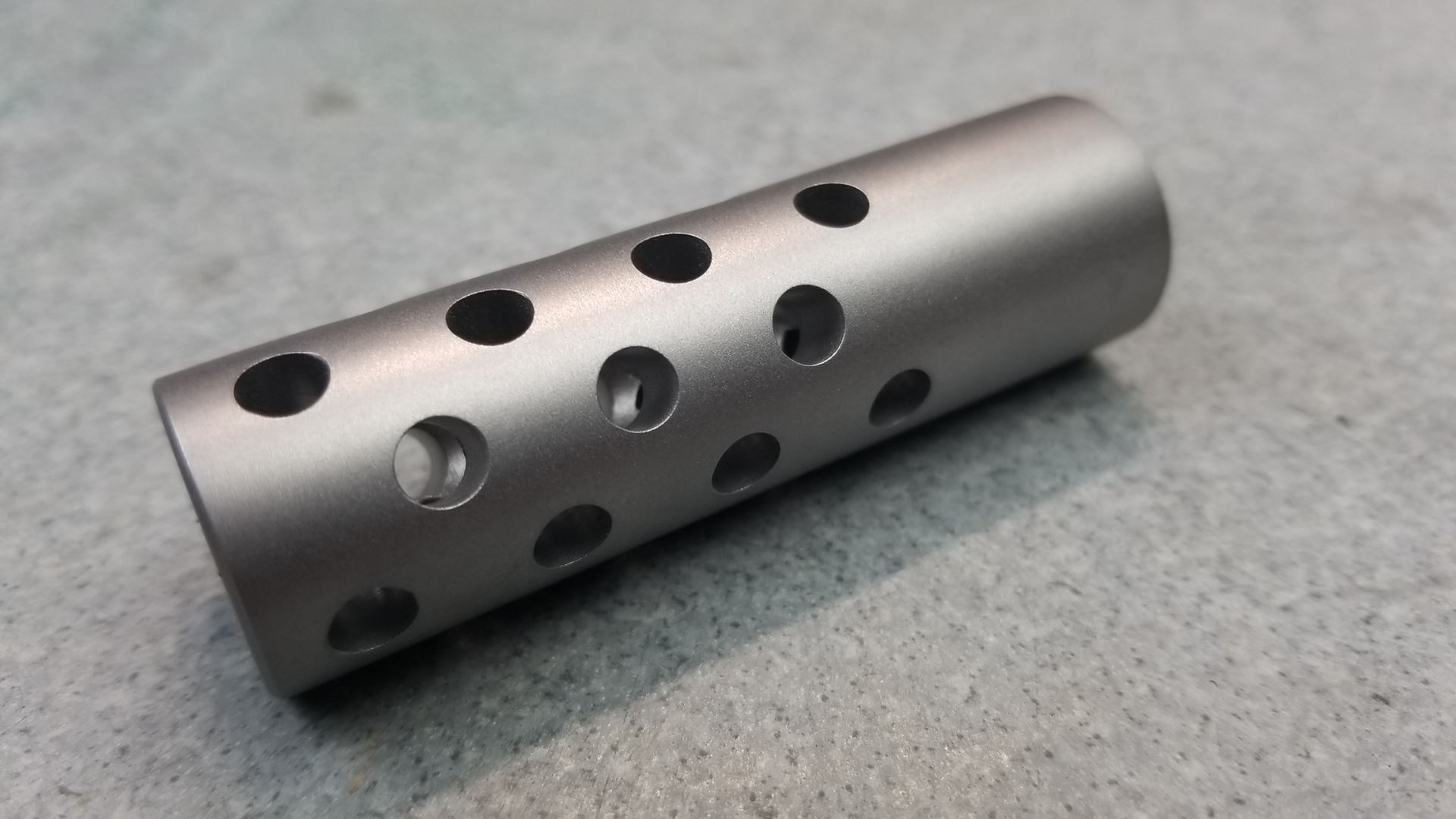 X-Caliber - Pepper Pot Muzzle Brake